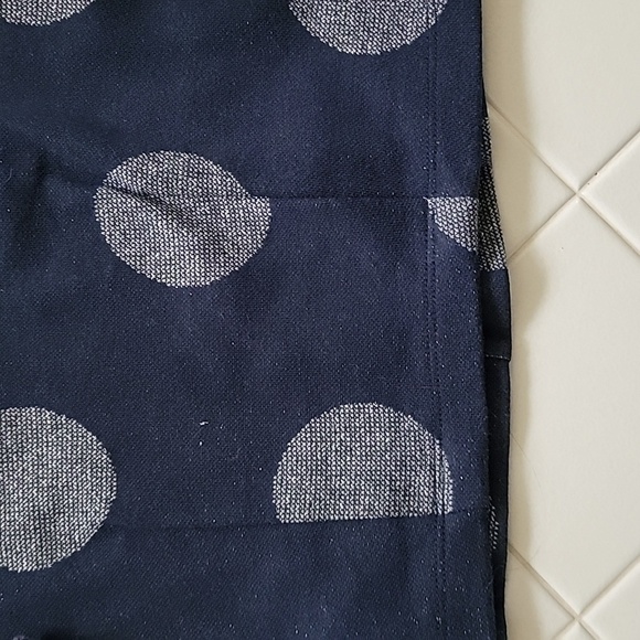 NWT Anthropologie Postmark Polka Dot Metallic Cropped Top Pullover Sweater XS - Picture 3 of 3